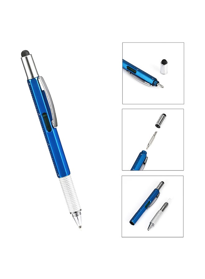 Multifunction Capacitive Stylus Fineliner Pen Blue - Image 3